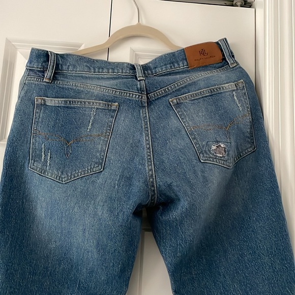 Ralph Lauren Women’s Patchwork Relaxed Jeans - Picture 6 of 10